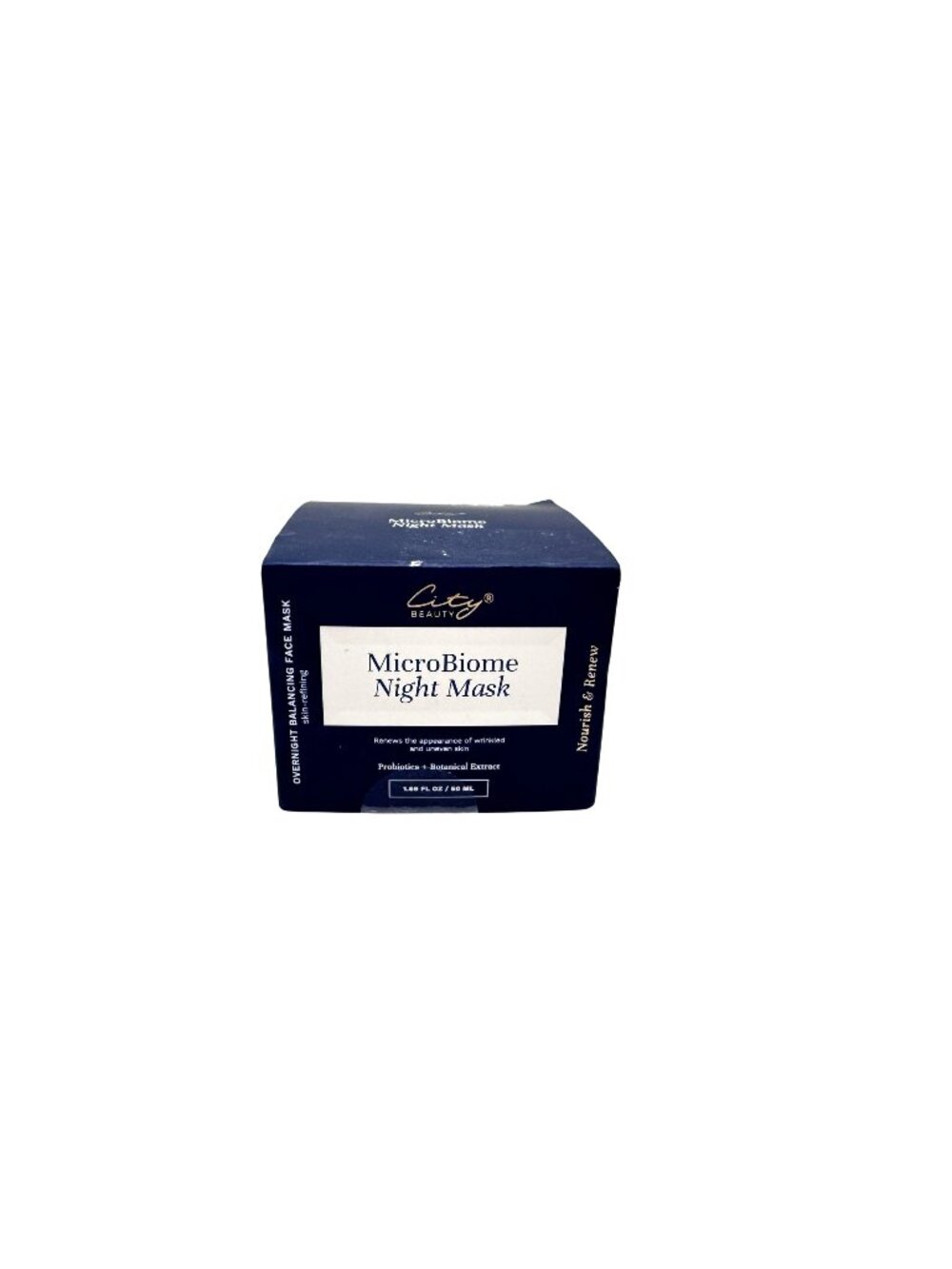 City Beauty MicroBiome Night Mask 1.69oz (50ml) Hydrating Repair New Open Box